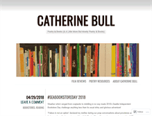 Tablet Screenshot of catherinebull.com